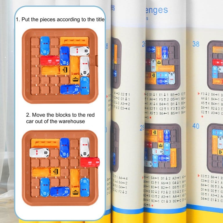 Heavy Traffic Logic Game with Solutions - 202 - Default Title - Odeez | Educational Toys Pakistan 