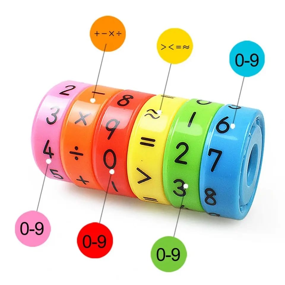 Kid Math Rotationg Wheel Set Buy Mini Rotating Magnetic Math Operation Wheel - 313 at Best Price in ...
