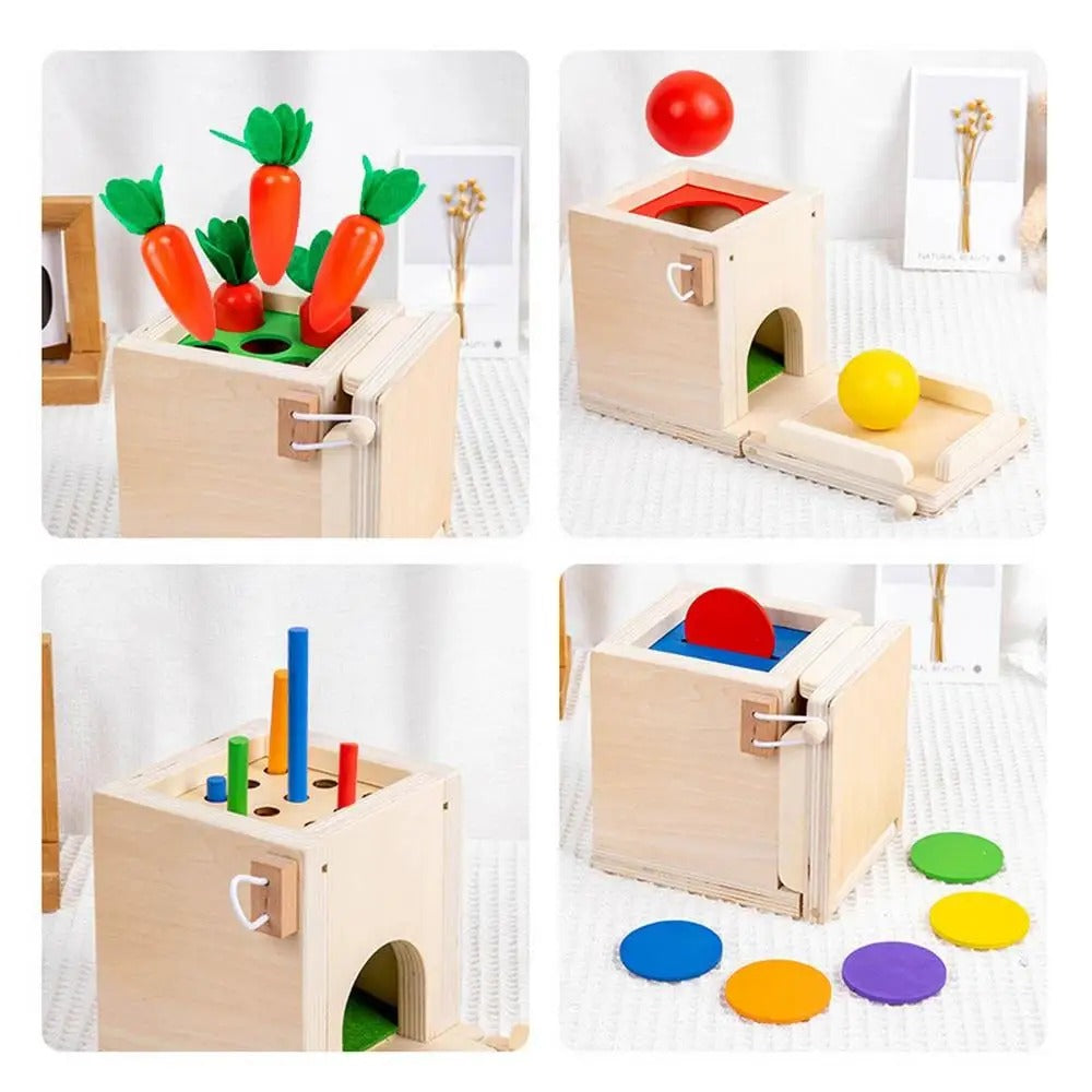 6in1 Montessori Early Education Intelligence Multi-functional Box - Default Title - Odeez | Educational Toys Pakistan 