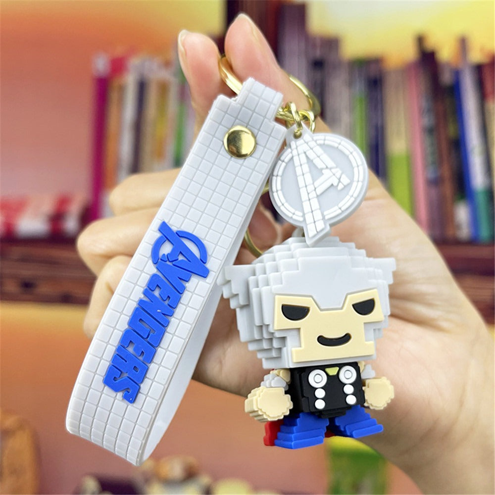 Pixel Marvel Avengers Keychain without Ring - 684 - Default Title - Odeez | Educational Toys Pakistan 