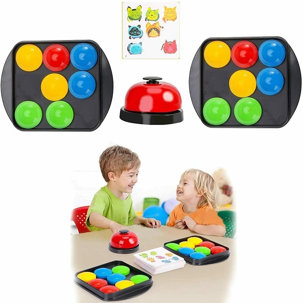 Crazy Push And Push Table Building Blocks Game - 24A - Default Title - Odeez | Educational Toys Pakistan 