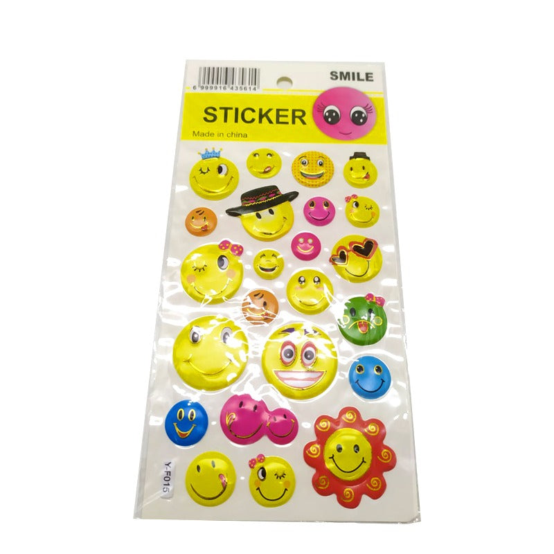 Smile Sticker Sheet Random Design - 887 - Default Title - Odeez | Educational Toys Pakistan 
