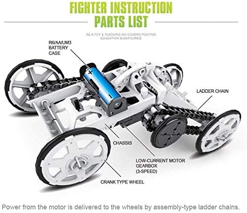 DIY 4WD Climber Assembly Kit Circuit Building Off-Road Car - 005 - Default Title - Odeez | Educational Toys Pakistan 