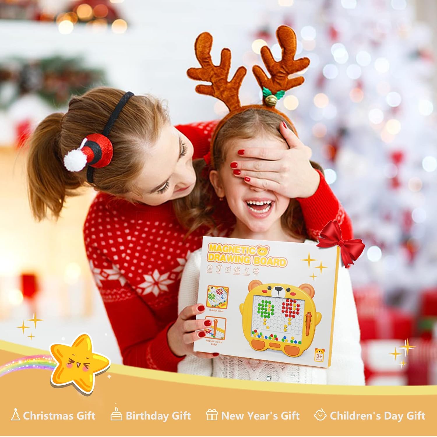 Tiger Magnetic Drawing Bead Tablet - 813 - Default Title - Odeez | Educational Toys Pakistan 