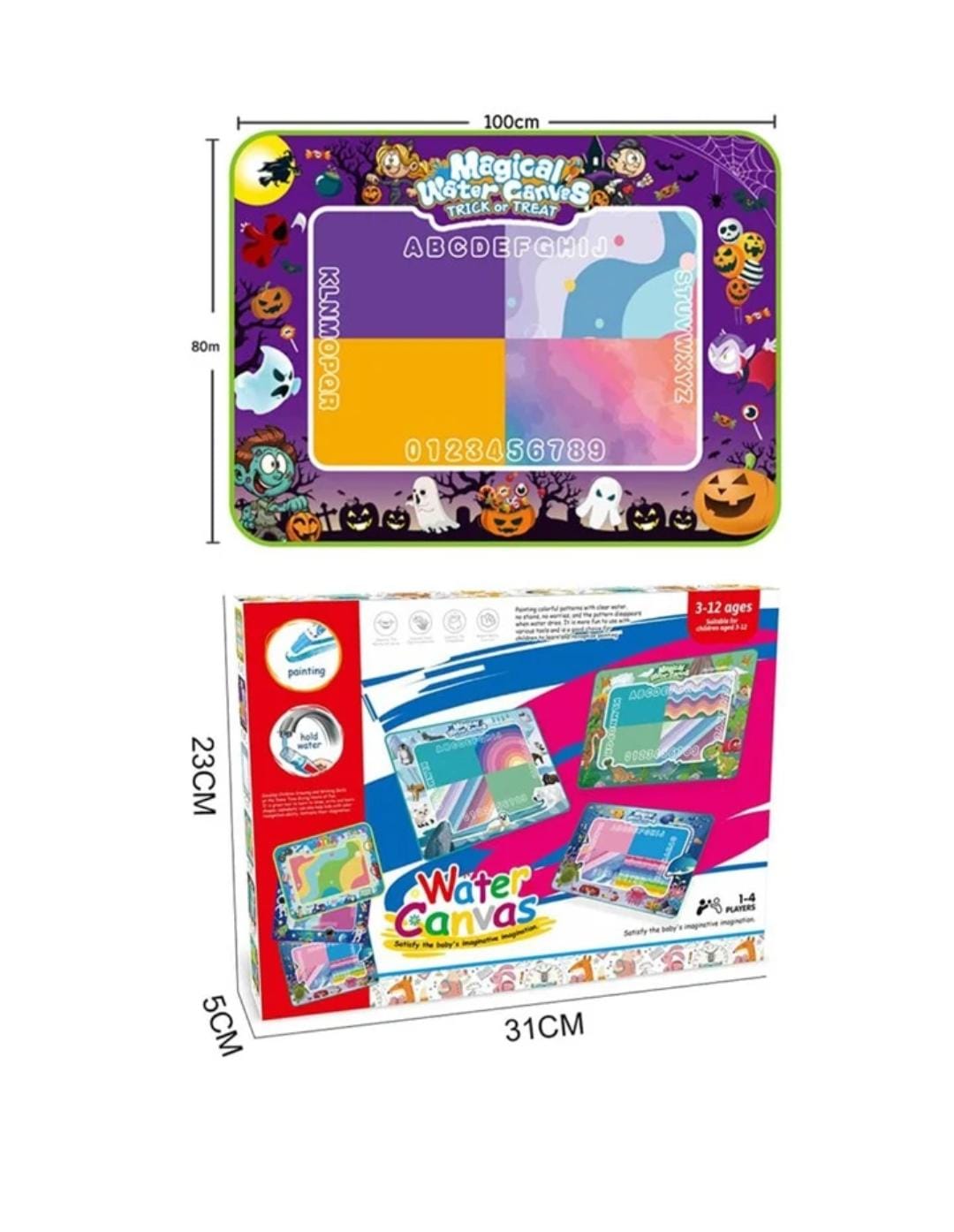 Magical Aqua Doodle Canvas Washable Drawing Mat - 682 - Default Title - Odeez | Educational Toys Pakistan 