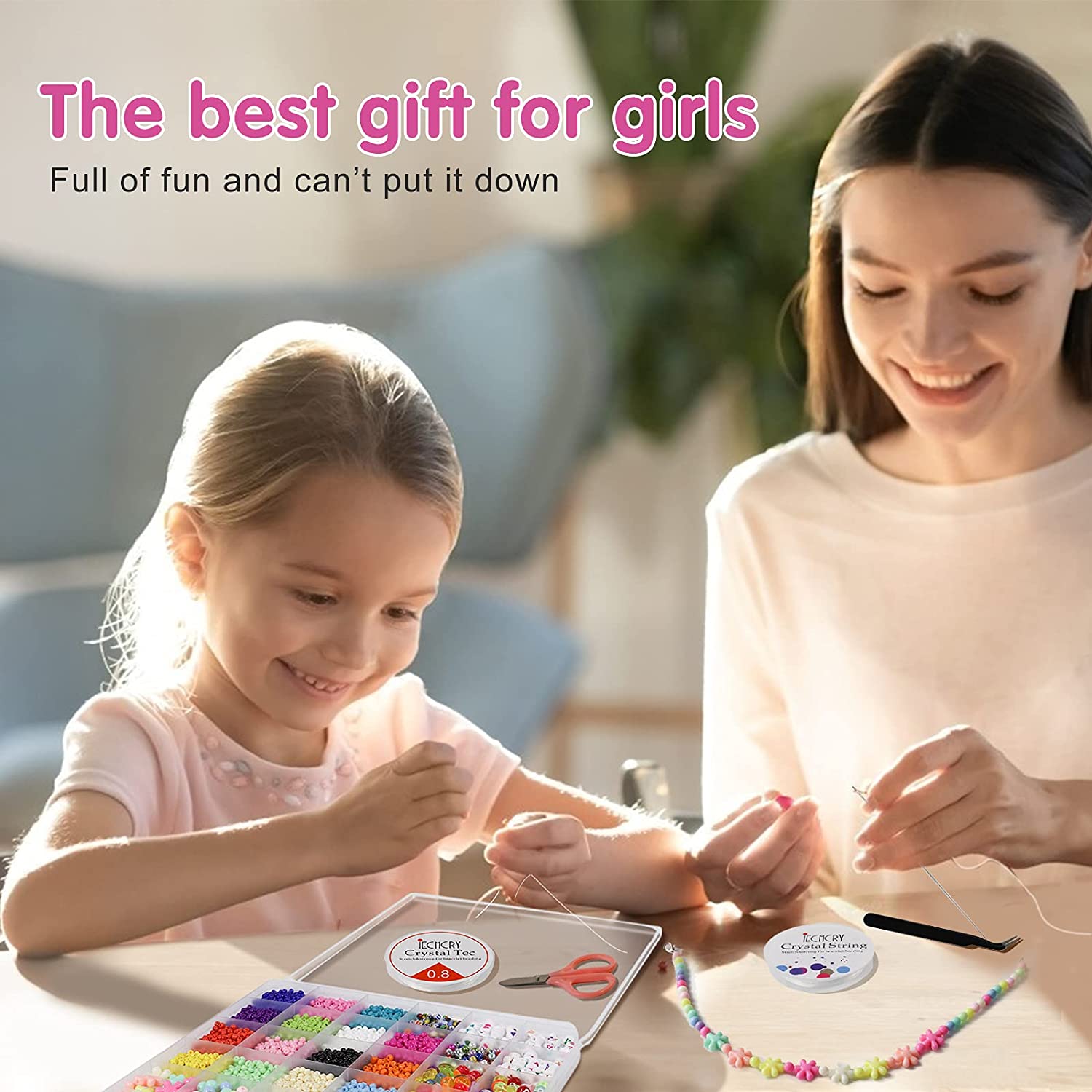 DIY Beads for Jewelry Making Kit Arts and Crafts - 038 - Default Title - Odeez | Educational Toys Pakistan 