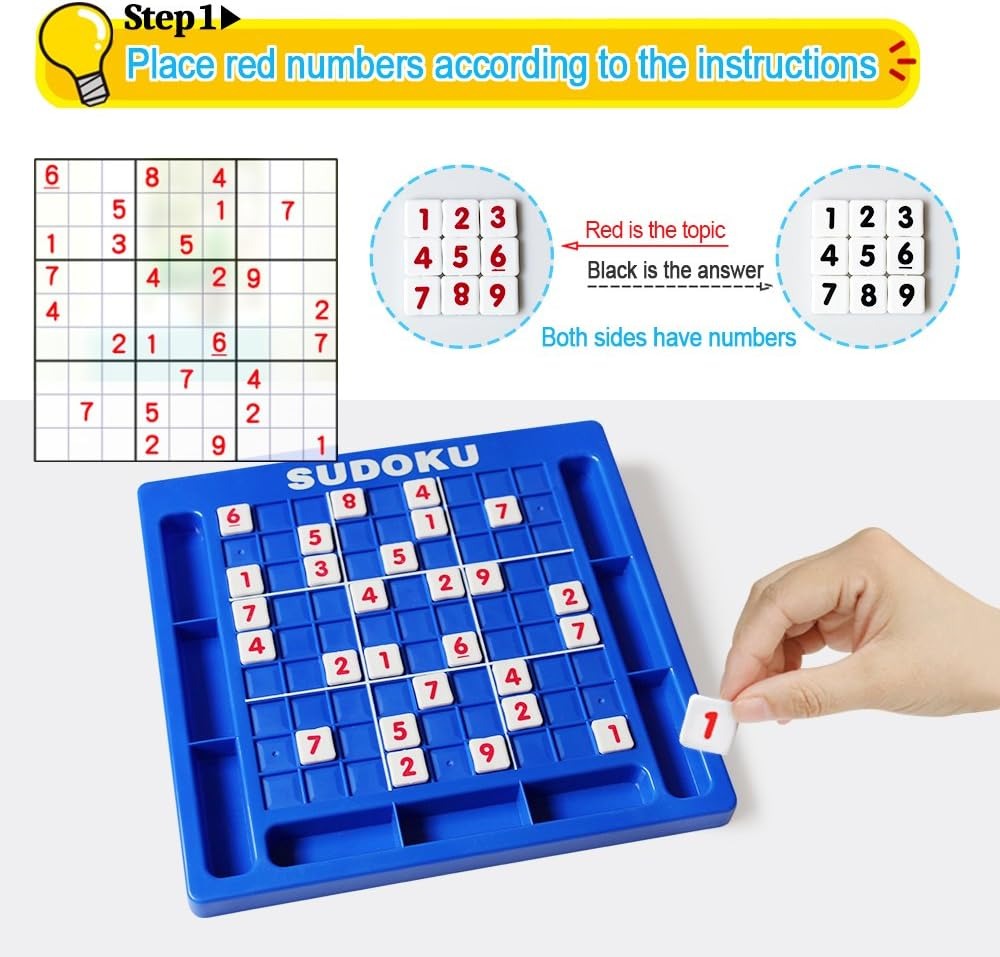 Sudoku Number Puzzle Board Game - 733 - Default Title - Odeez | Educational Toys Pakistan 