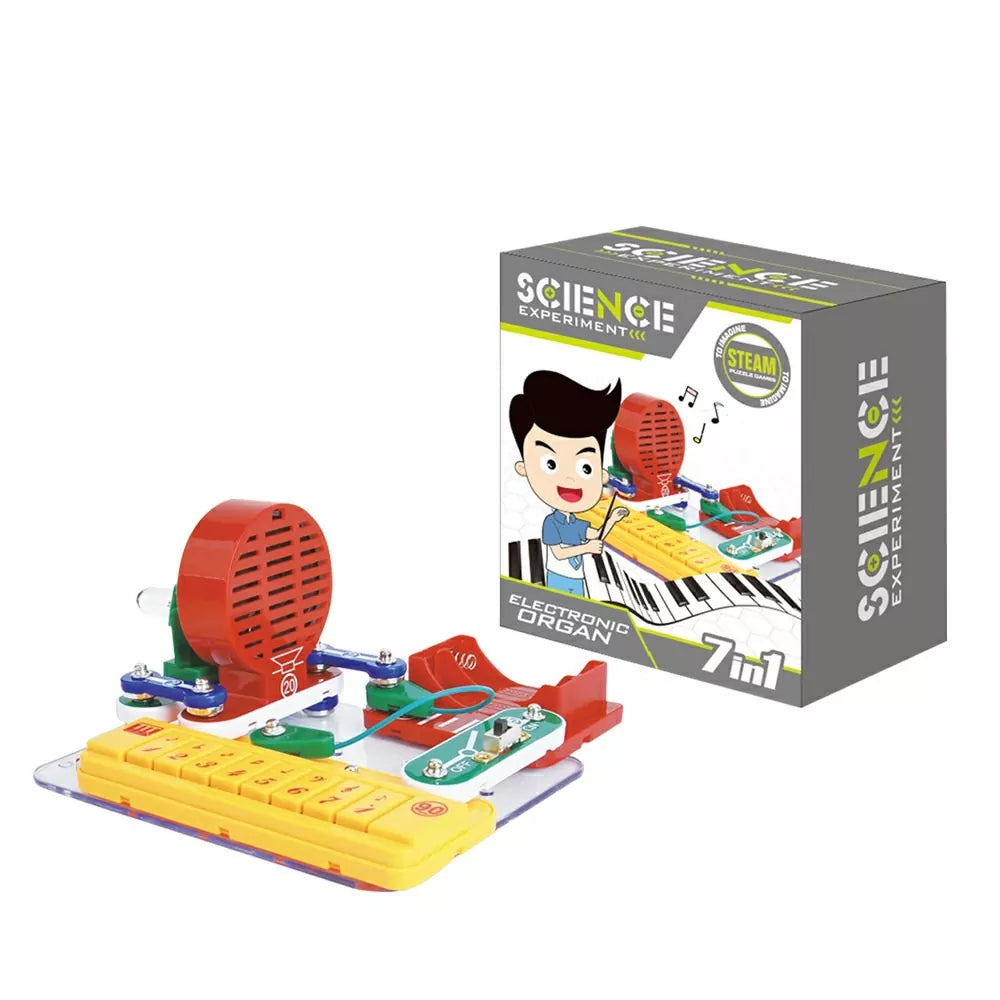 7 in 1 Electronic Organ - STEAM Science Experiment - Default Title - Odeez | Educational Toys Pakistan 