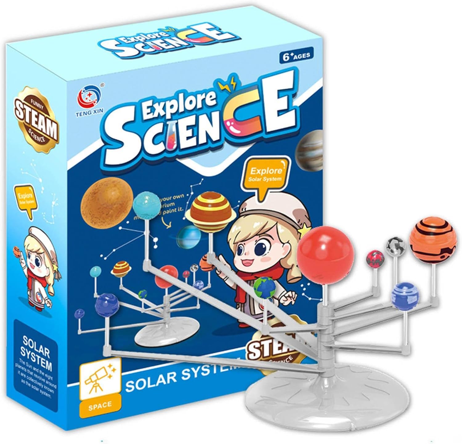 DIY STEAM Solar System Science Kit for Kids