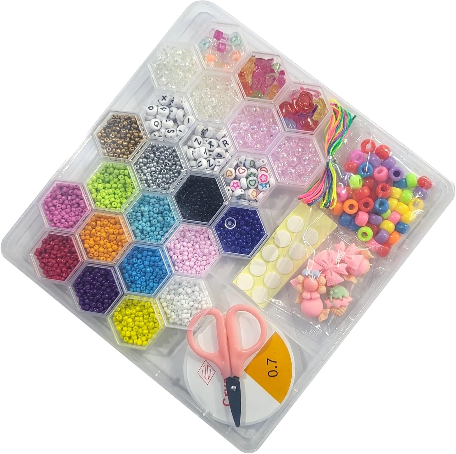 DIY Beads for Jewelry Making Kit Arts and Crafts - 032 - Default Title - Odeez | Educational Toys Pakistan 