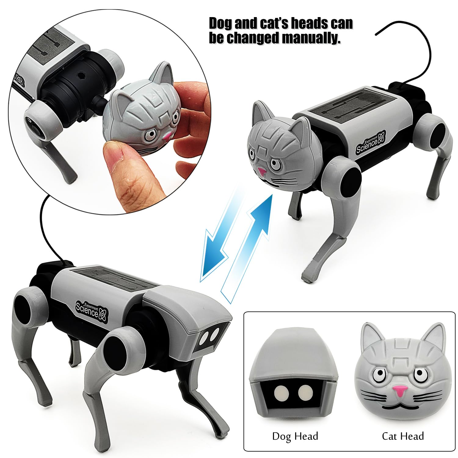 STEM DIY Remote Control Robot Dog Experiment Kit - 952A