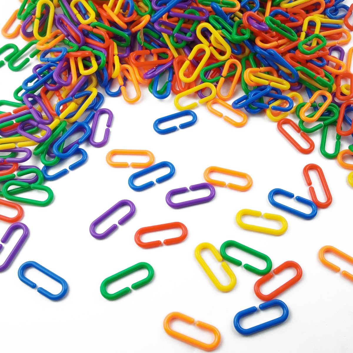 400+ PCS Interlinking C-Clip Chain Building Toy 060