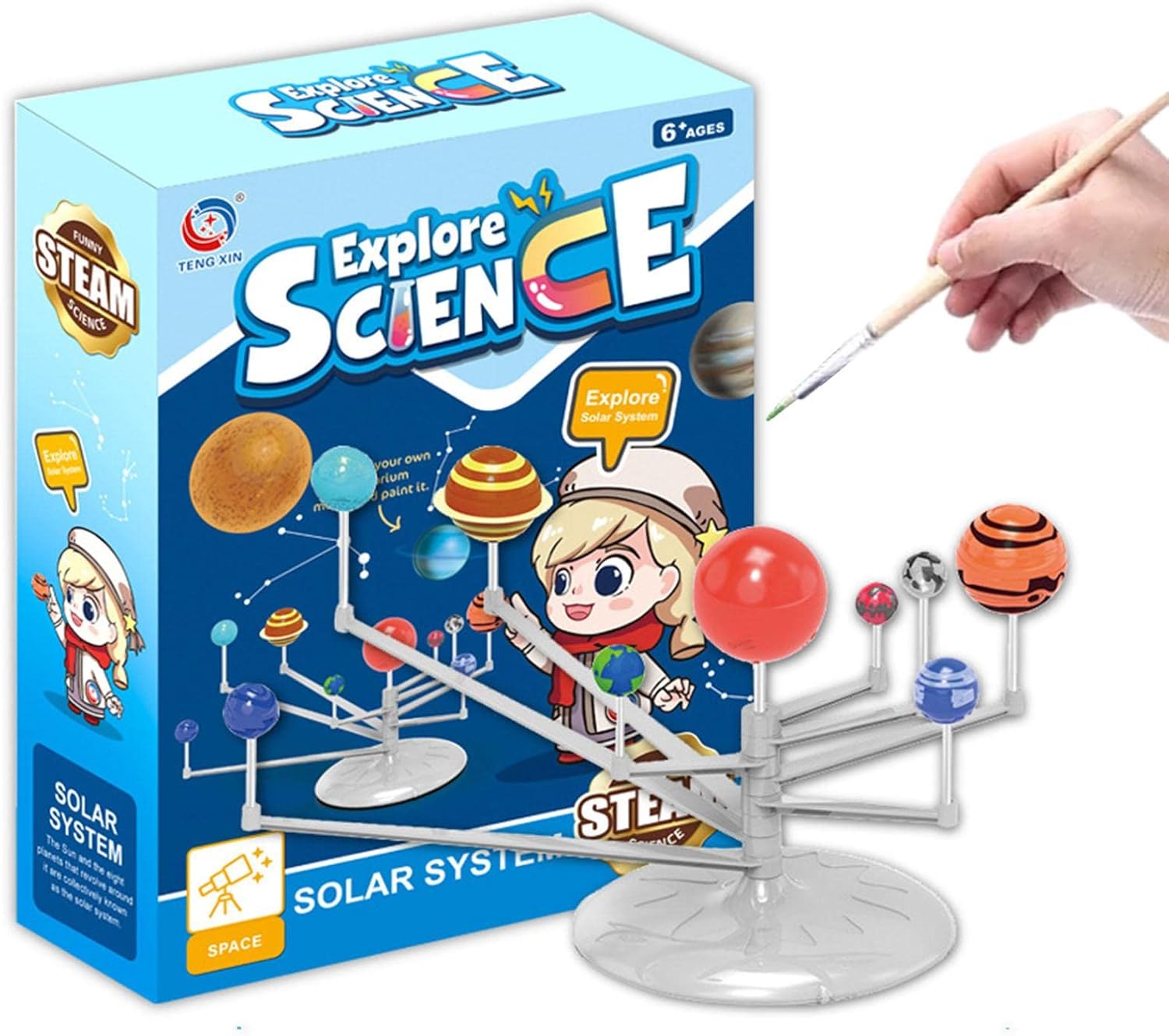 DIY STEAM Solar System Science Kit for Kids