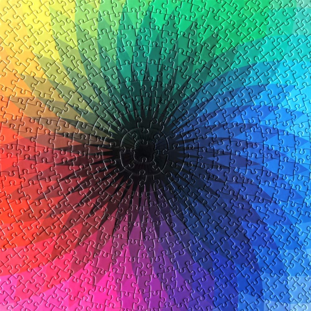 Rainbow Round Puzzle 1000 Piece - Default Title - Odeez | Educational Toys Pakistan 