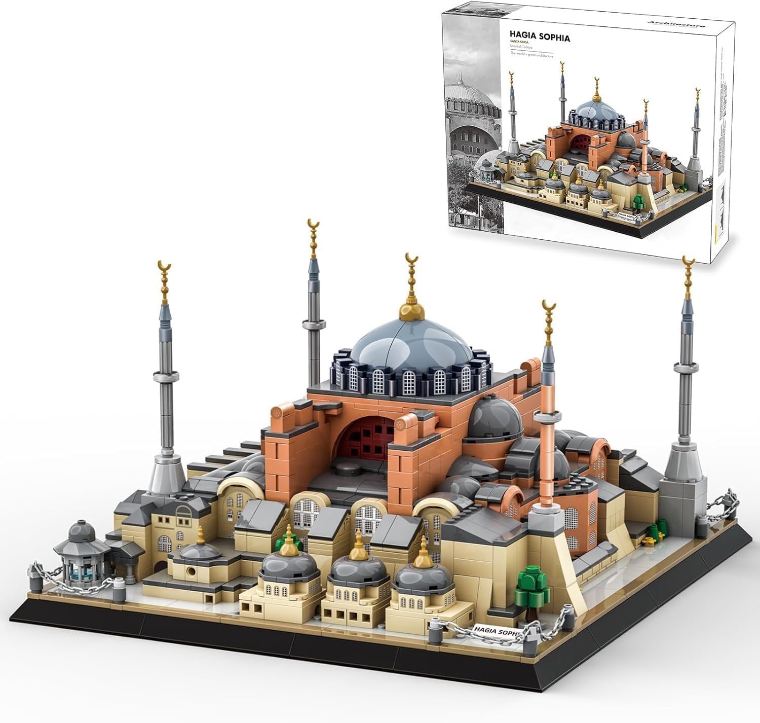 Hagia Sophia Building Blocks Set – 1434 Pieces