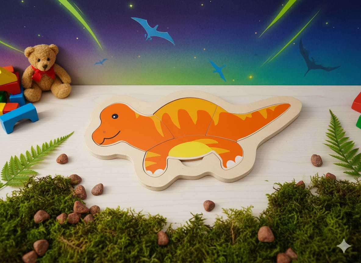 Wooden Jigsaw Puzzle Random Character 1 piece - 474