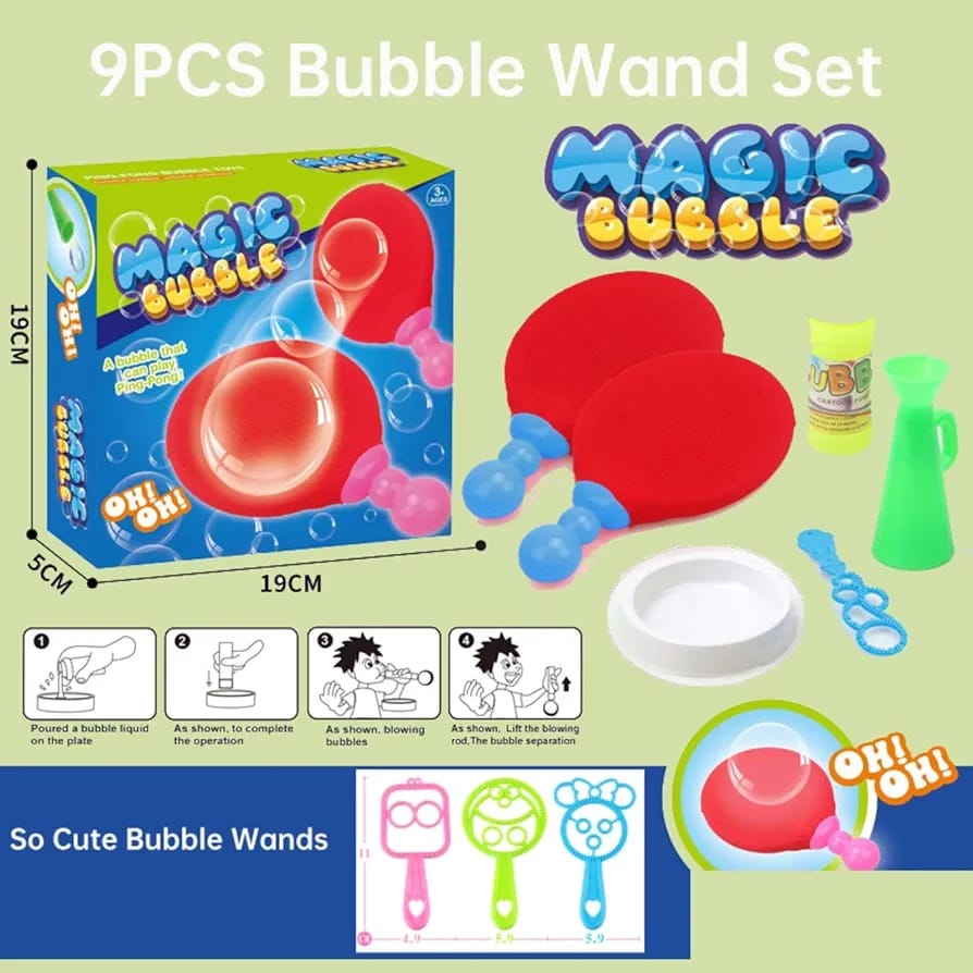 Magic Bubble Tennis Playset Activity - 318