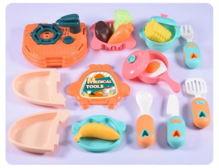 DIY Pretend Play Aircraft Series Playset - 666