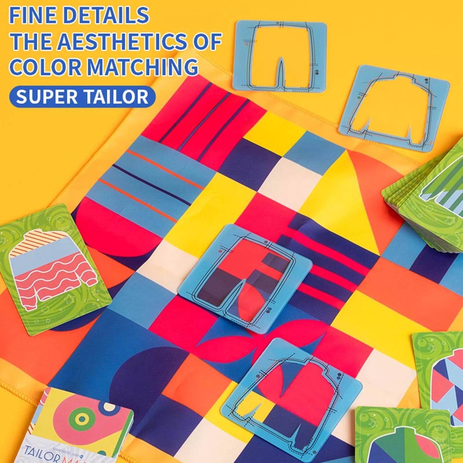 Tailor Master Interactive Pattern Challenge Game - Multiplayer - Default Title - Odeez | Educational Toys Pakistan 