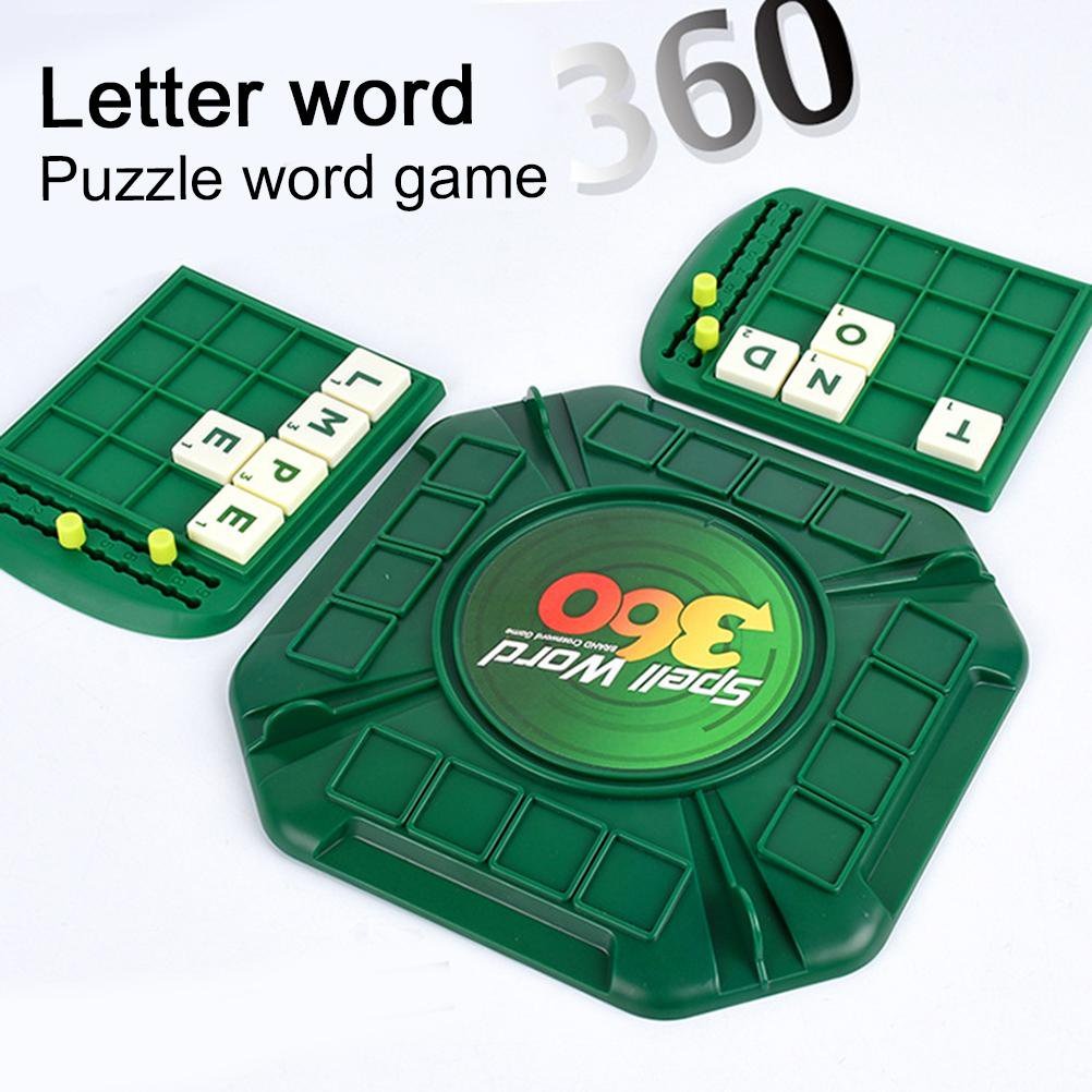 Scrabble 360 Word Spell Crossword Game - 520 - Default Title - Odeez | Educational Toys Pakistan 