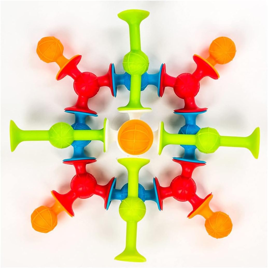 Suction Cups Sensory Construction Building Blocks - 36 pieces - Default Title - Odeez | Educational Toys Pakistan 