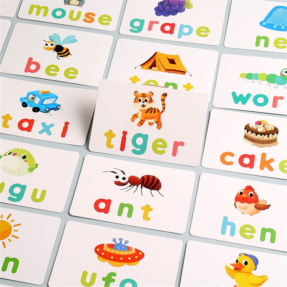 Wooden Word Spelling Learning Tin Box - 781