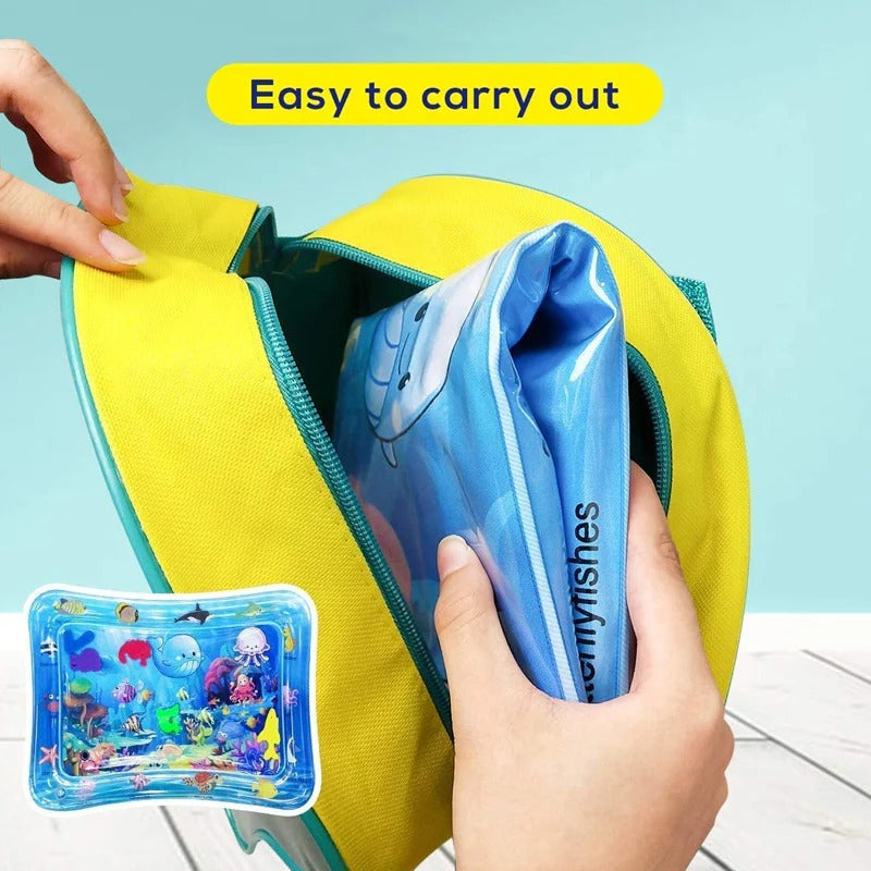 Inflatable Rectangle Water Play Mat for Infants - 885 - Default Title - Odeez | Educational Toys Pakistan 