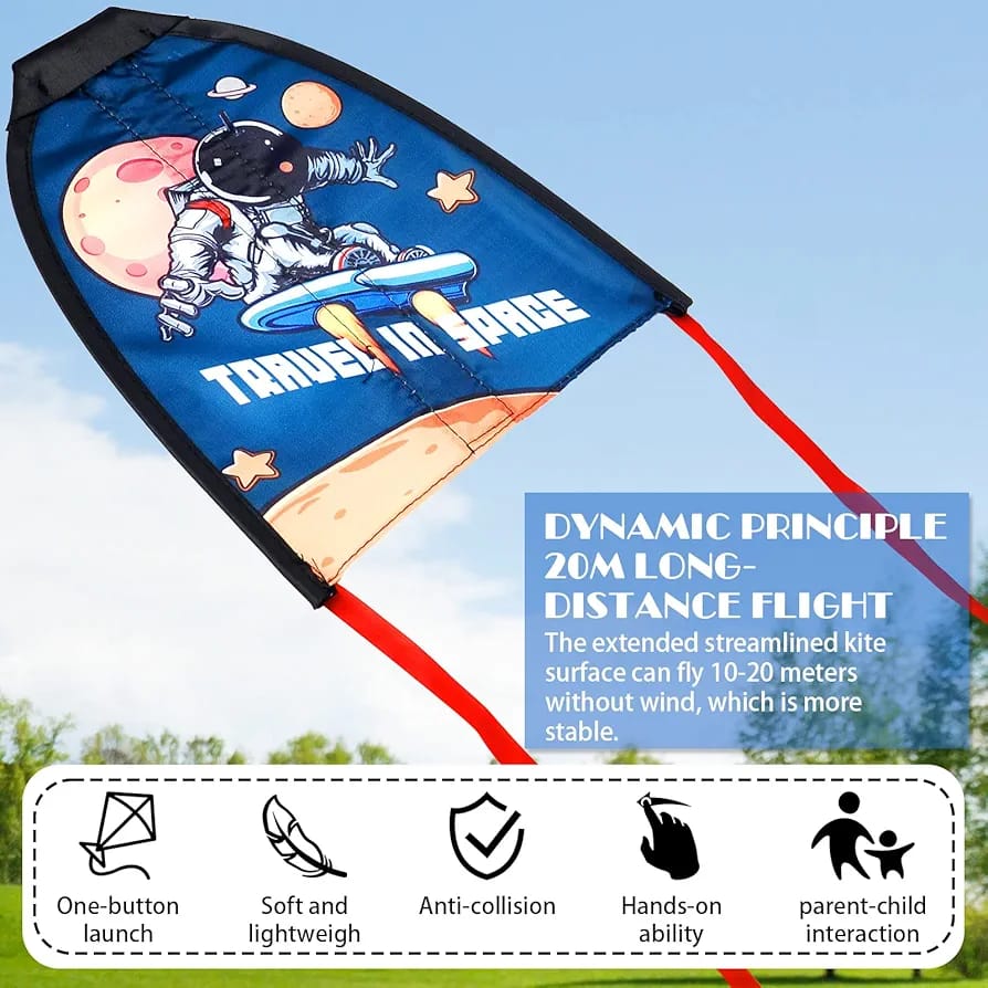 Catapult Kite Launcher Gun for Kids - 111 - Default Title - Odeez | Educational Toys Pakistan 