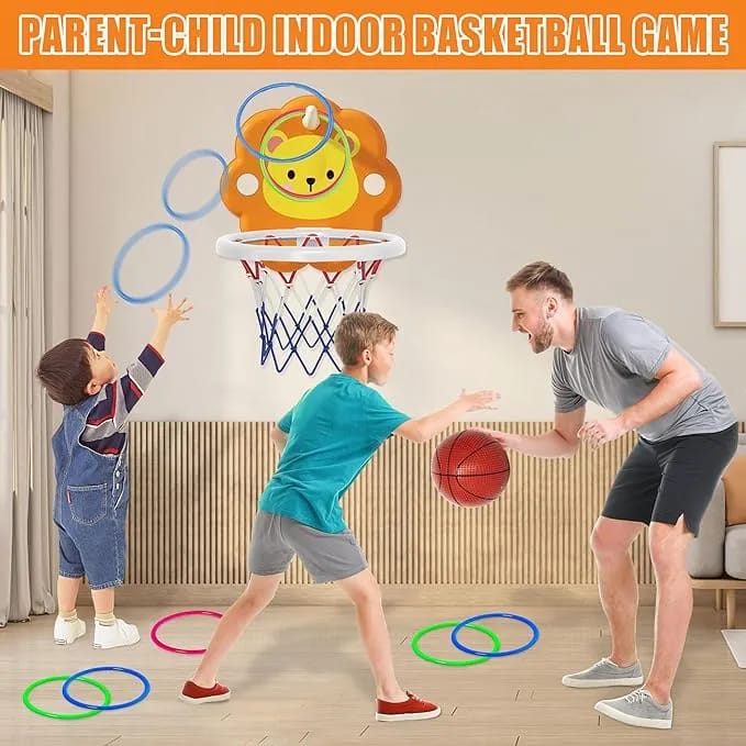 Children Fun Lion Basketball Playset - 024
