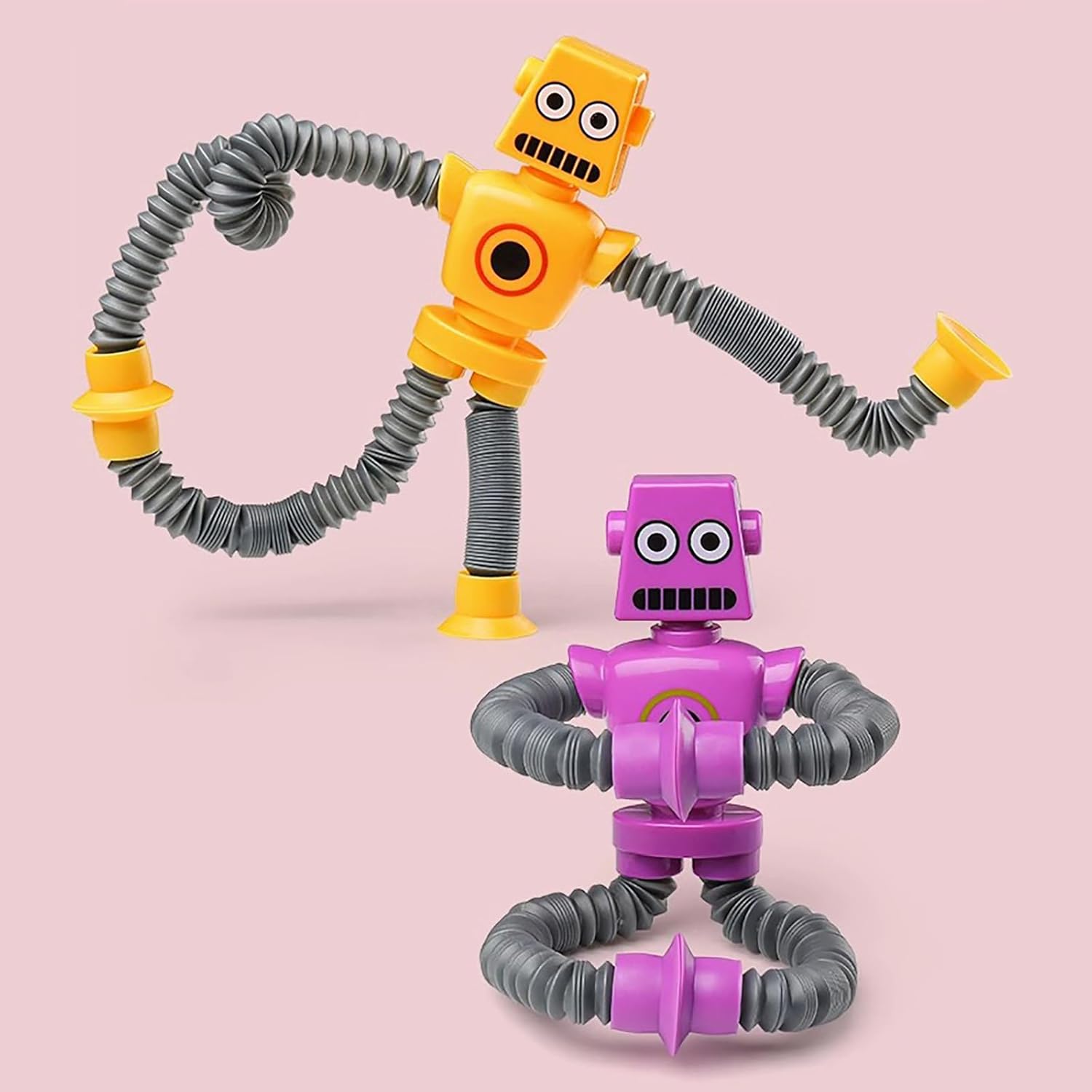 Suction Cup Robot Pop Tube Sensor Fidget Toy - 13A - Default Title - Odeez | Educational Toys Pakistan 