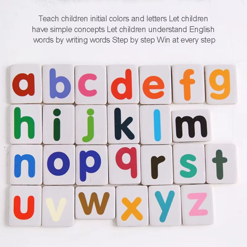 Magnetic Spelling Word Learning Booklet with Marker Magnetic Board - K55 - Default Title - Odeez | Educational Toys Pakistan 
