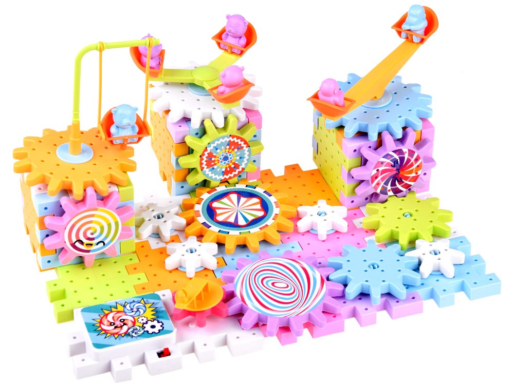 Magical Electronic Interlocking Gear Blocks - 83 Pieces - Default Title - Odeez | Educational Toys Pakistan 