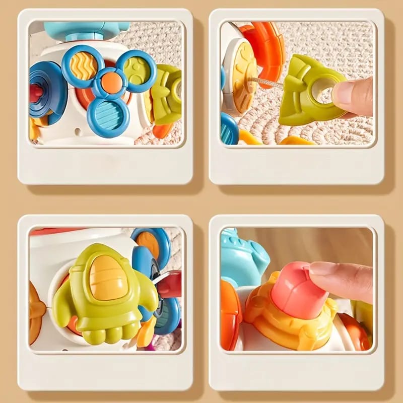 8in1 Multifunctional Space Busy Learning Activity Play Set for Toddlers - Default Title - Odeez | Educational Toys Pakistan 