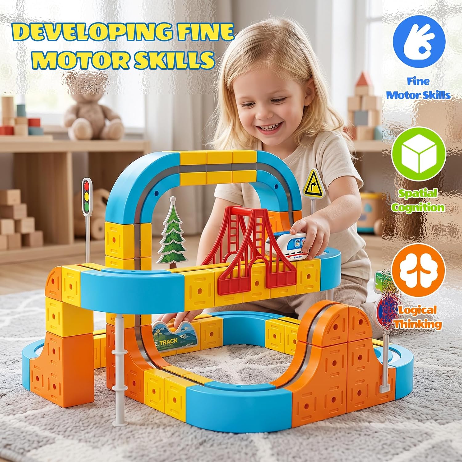 Magnetic DIY Track Vehicle - 855