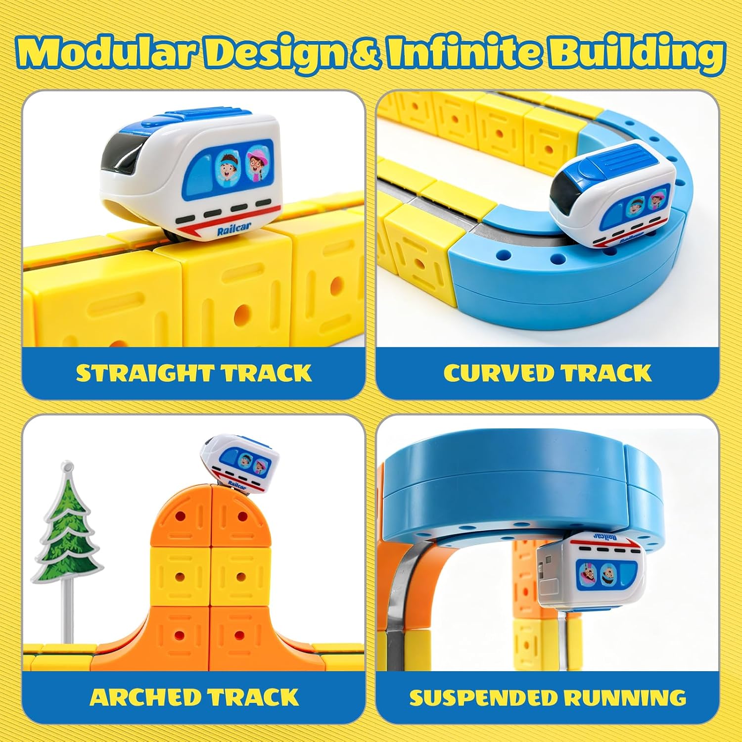 Magnetic DIY Track Vehicle - 855