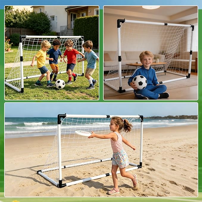 2-in-1 Football Goal & Target Training Set - 619