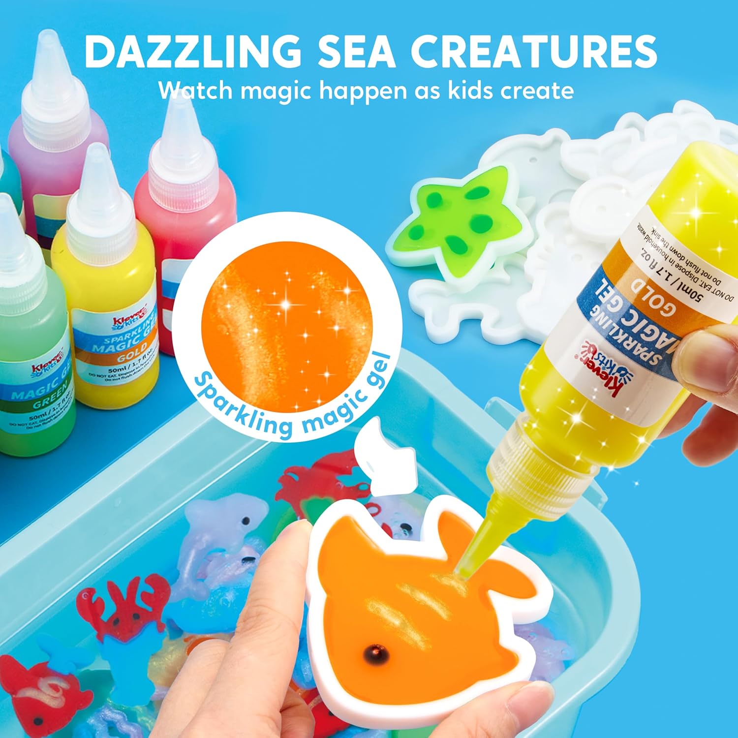 Without Box Magical Waterscape - DIY ELF Water Gel Molding Toy - 689