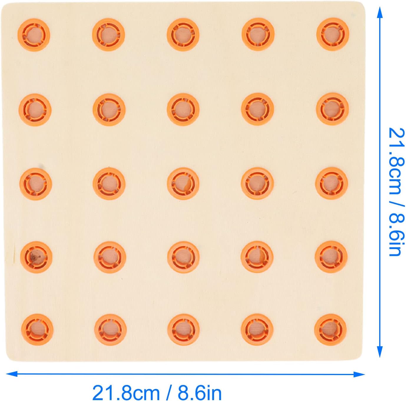 Wooden Rainbow Pegboard Lacing Activity with Patterns - 740 - Default Title - Odeez | Educational Toys Pakistan 