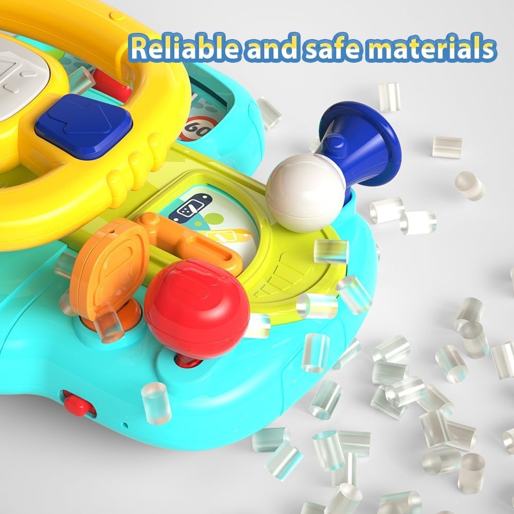 Interactive Steering Wheel Navigation Bridge Play Set - 541 - Default Title - Odeez | Educational Toys Pakistan 
