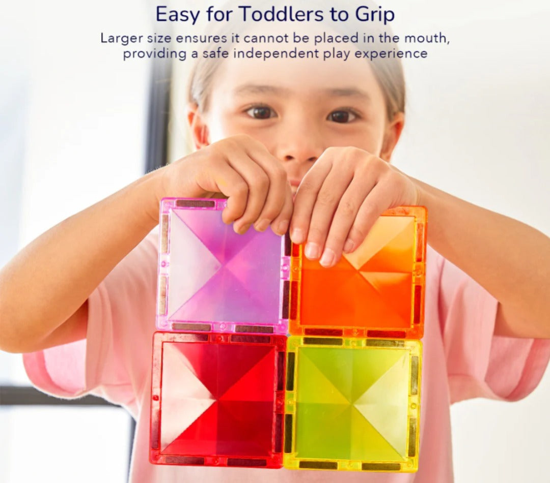 Colorful Magnetic Quality Tile Building Blocks - 877