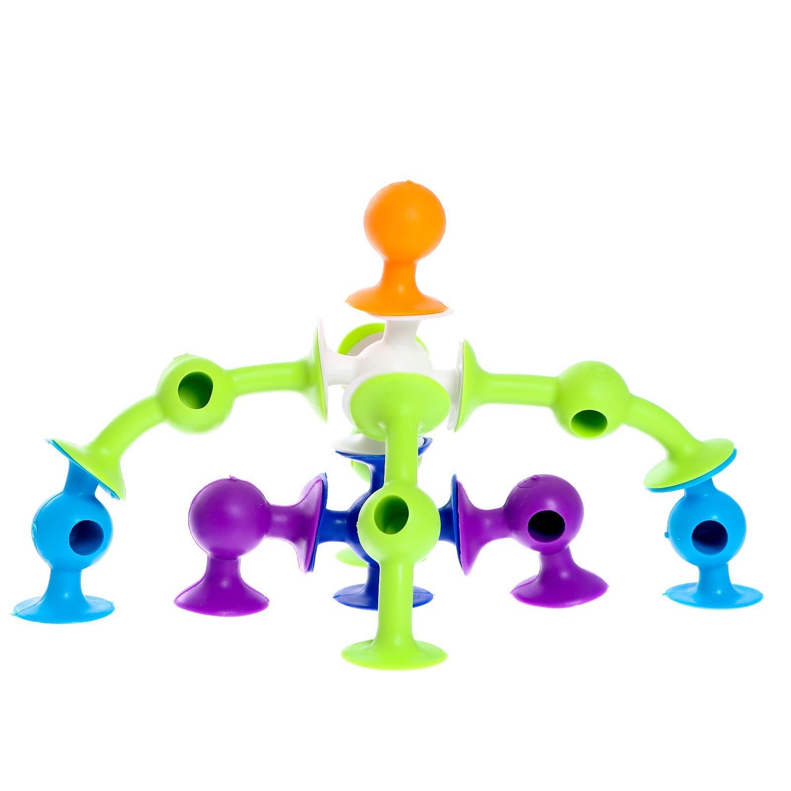 Suction Cups Sensory Construction Building Blocks - 36 pieces - Default Title - Odeez | Educational Toys Pakistan 