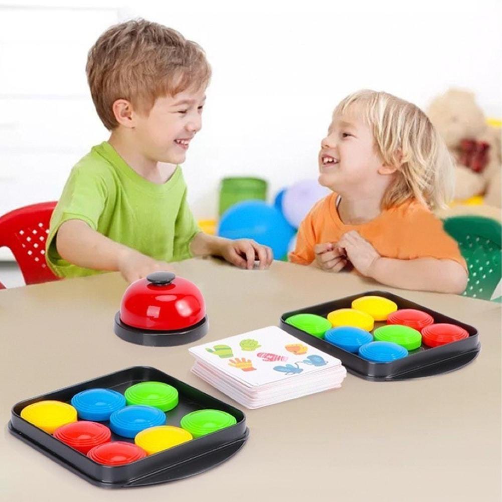 Crazy Push And Push Table Building Blocks Game - 24A - Default Title - Odeez | Educational Toys Pakistan 