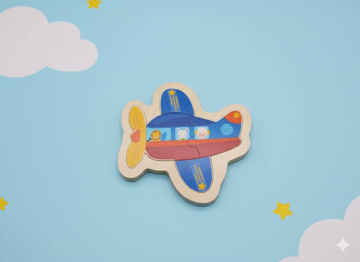 Wooden Jigsaw Puzzle Random Character 1 piece - 474