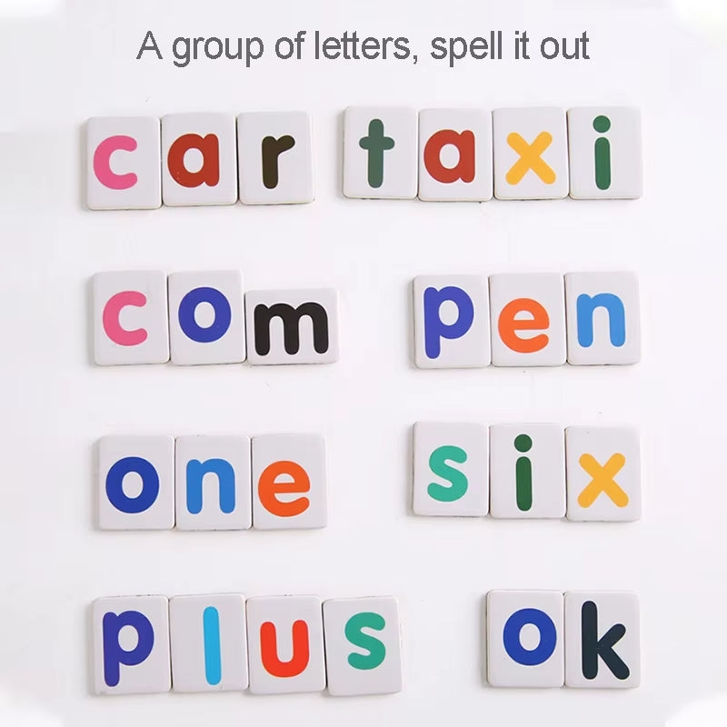 Magnetic Spelling Word Learning Booklet with Marker Magnetic Board - K55 - Default Title - Odeez | Educational Toys Pakistan 