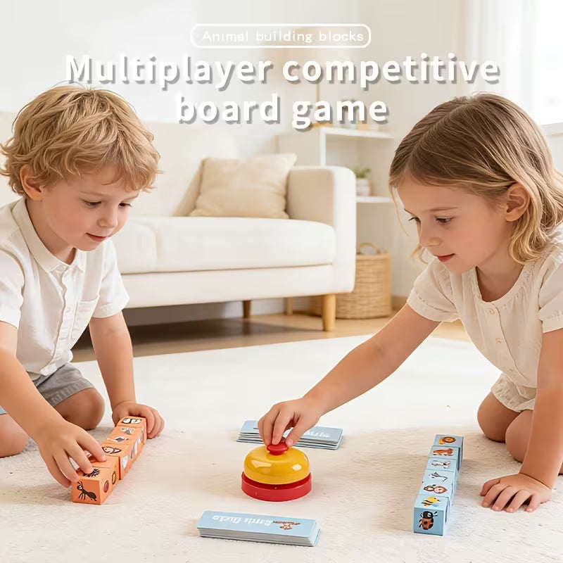 Animal Ranking Battle Family Board Game