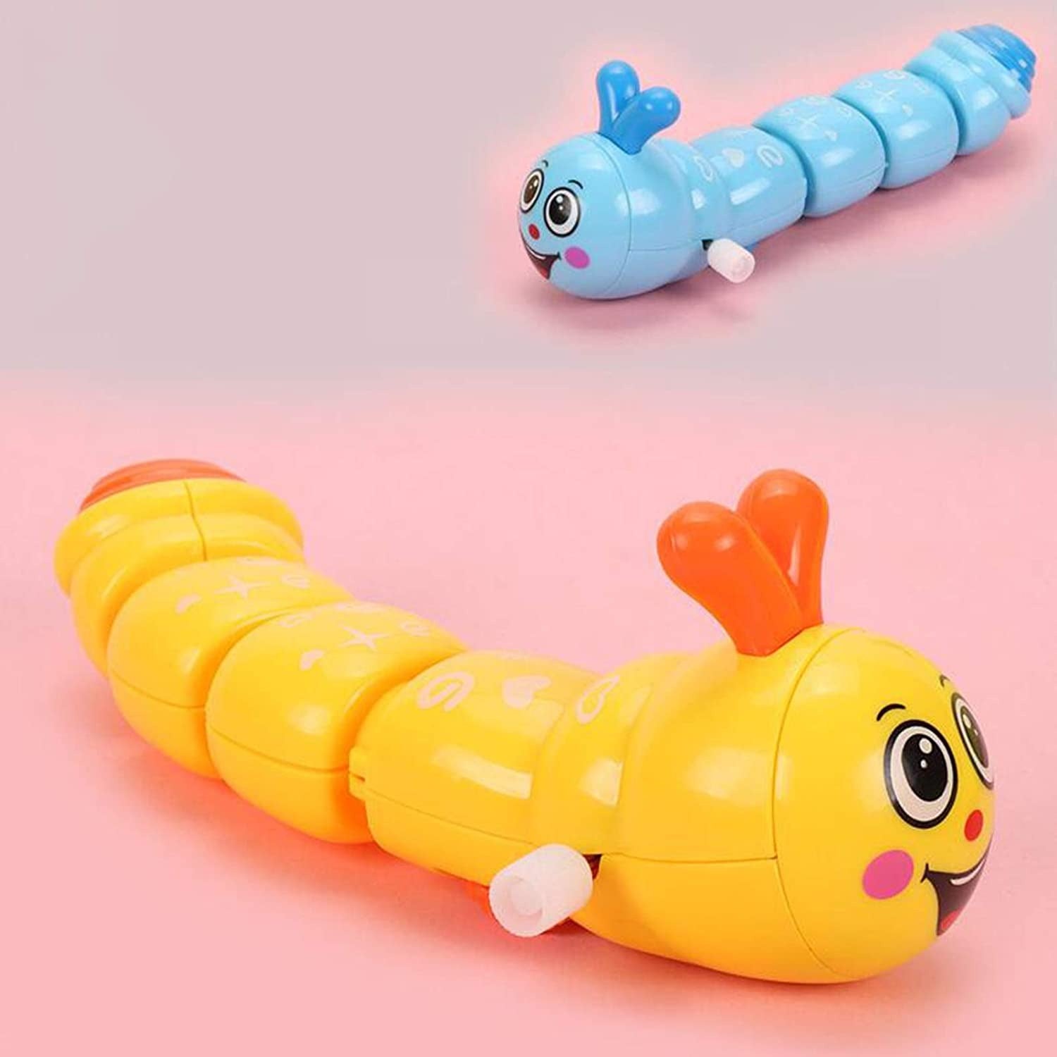Colorful Caterpillar Wind Up Crawling Toy - 685 - Default Title - Odeez | Educational Toys Pakistan 