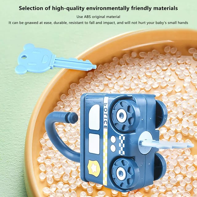 Number Recognition Matching Lock and Key Train Set - 6 pieces - Default Title - Odeez | Educational Toys Pakistan 