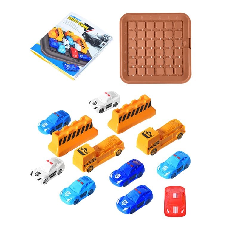 Heavy Traffic Logic Game with Solutions - 202 - Default Title - Odeez | Educational Toys Pakistan 