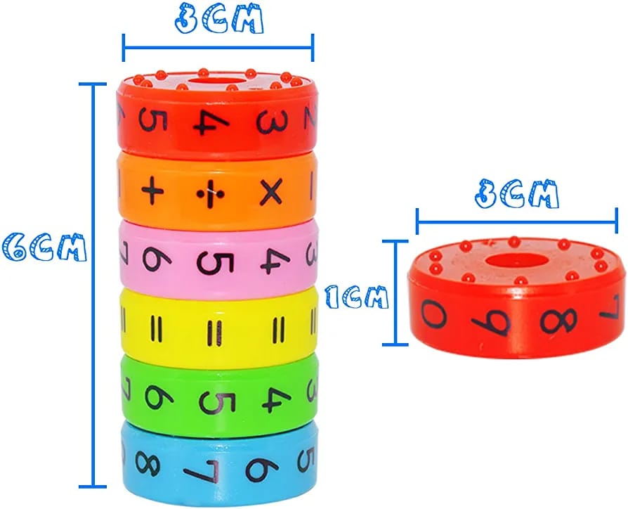 Kid Math Rotationg Wheel Set Buy Mini Rotating Magnetic Math Operation Wheel - 313 at Best Price in ...