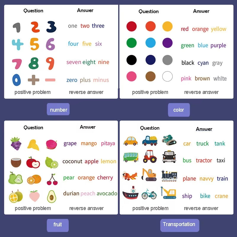 Magnetic Spelling Word Learning Booklet with Marker Magnetic Board - K55 - Default Title - Odeez | Educational Toys Pakistan 